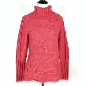 Peruzzi sweater size S 15% 15% mohair turtleneck